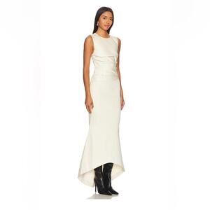 Camila Coelho Lucia Maxi Dress in Ivory NWT MSRP $278 Size XS‎